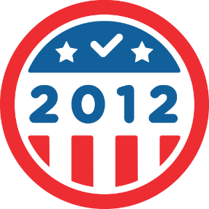 Foursquare I Voted Badge for Election 2012