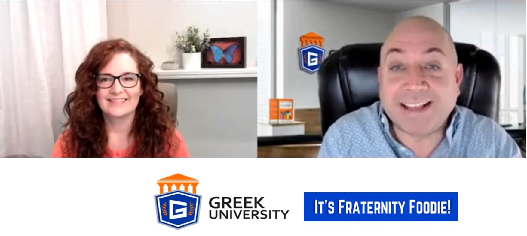 Rebecca Murtagh podcast guest of Michael Ayalon guest speaker to college students and parents Greek University