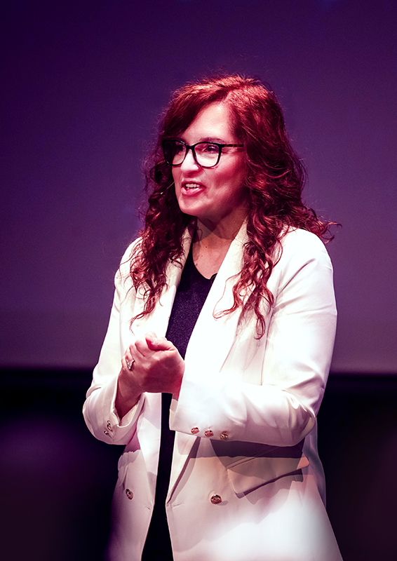 Futurist Rebecca Murtagh delivers powerful keynote at The Future is Still Human event in New York